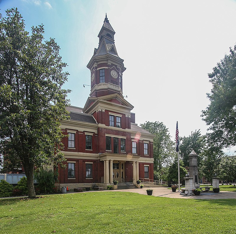 Graves County Courthouse, Kentucky.